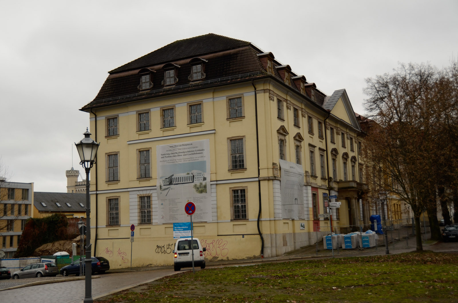 Domplatz 5 Denkmalschutzfassade