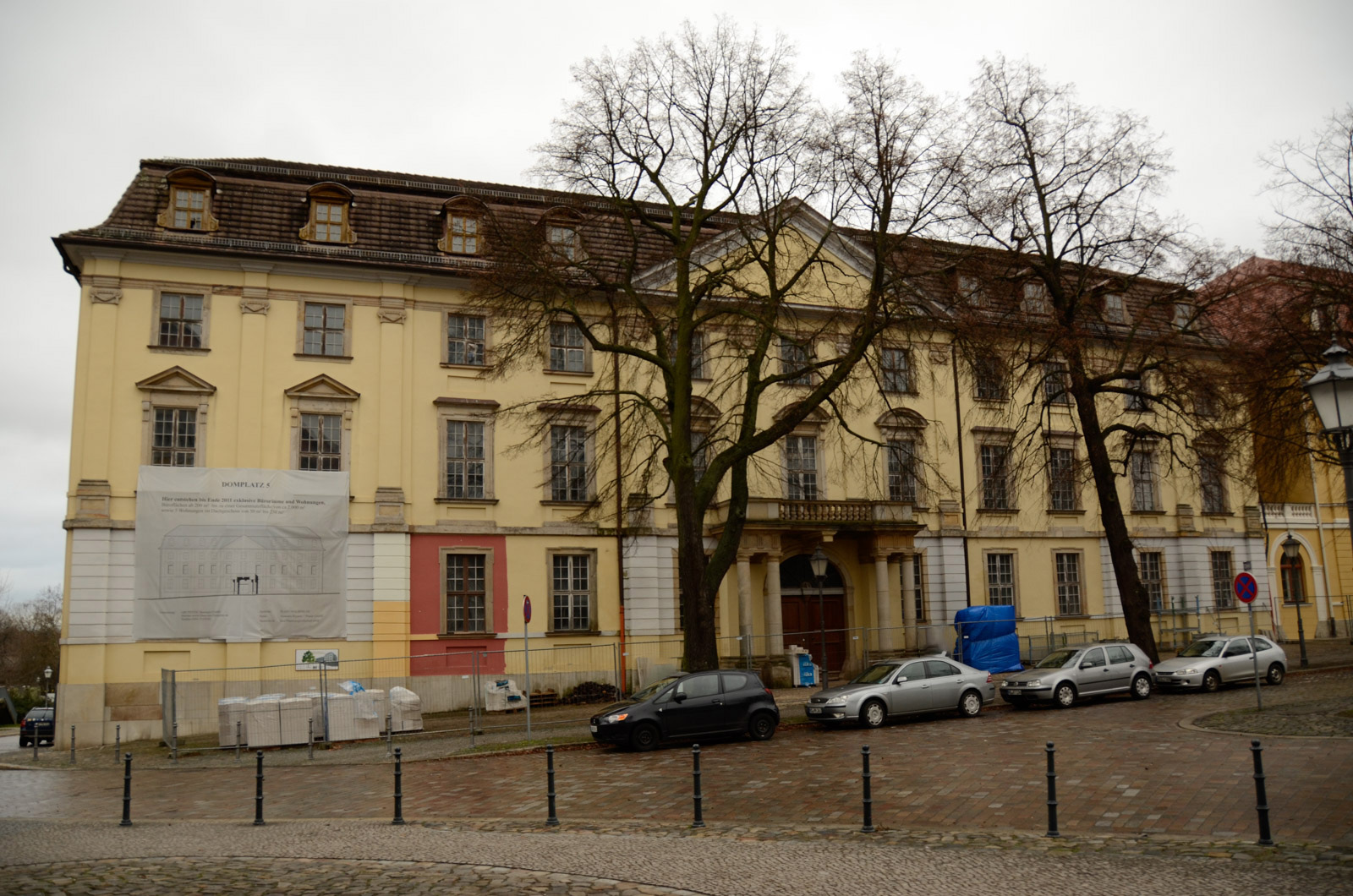 Domplatz 5 Denkmalschutzfassade